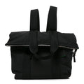 Nylon Voyager Backpack Black