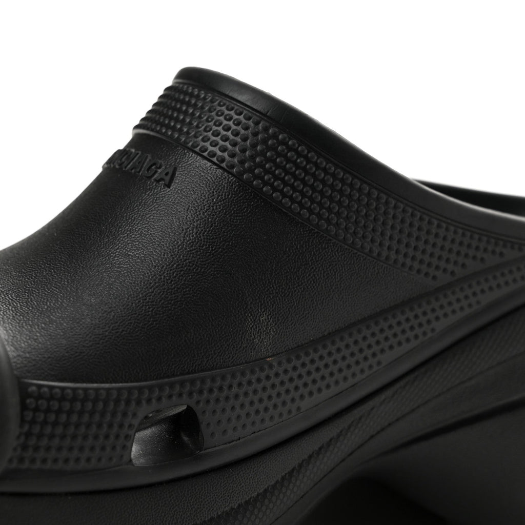 X CROCS Rubber Womens Pool Slides 36 Black