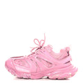 Rubber Mesh Monocolor Clear Sole Womens Track.2 Open Sneakers 41 Pink