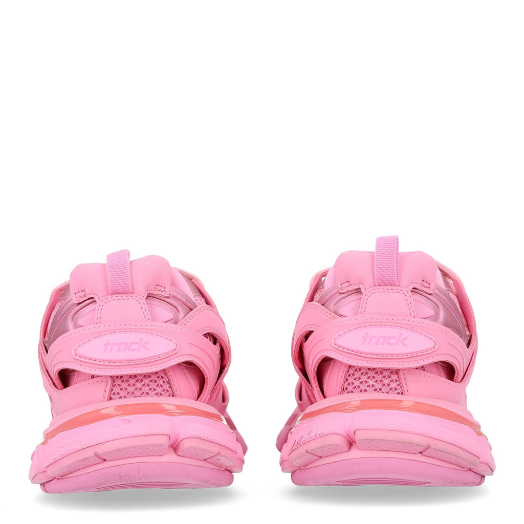 Mesh Nylon Womens Track Sneakers 40 Pink