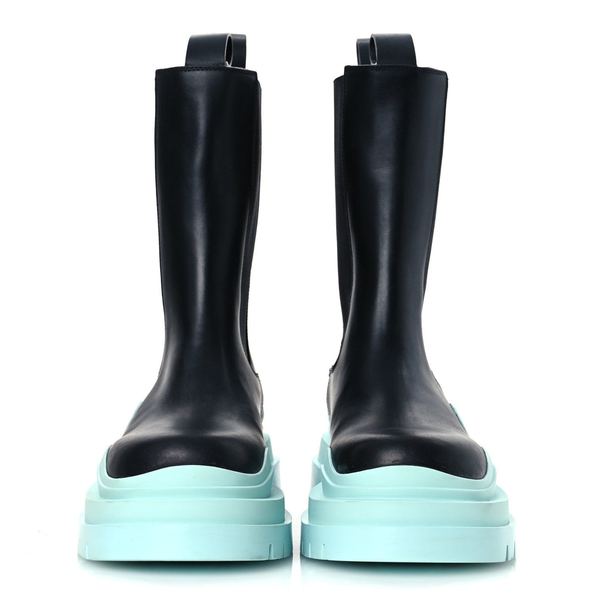Calfskin Womens The Tire Chelsea Boots 39 Black Flannel