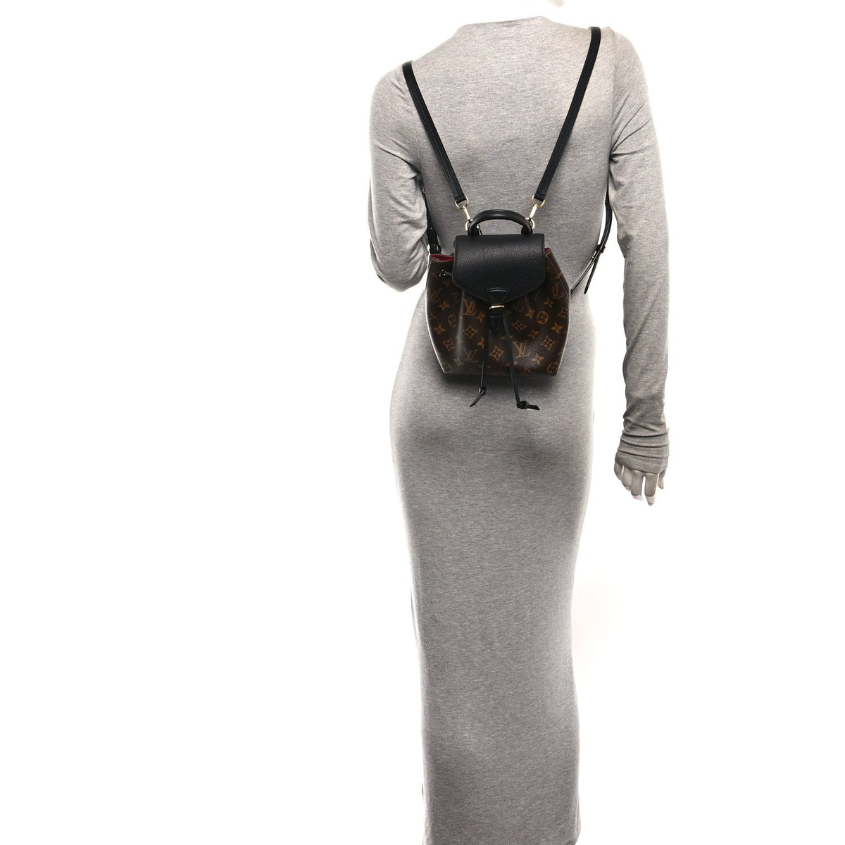 Monogram BB Montsouris NM Backpack Black