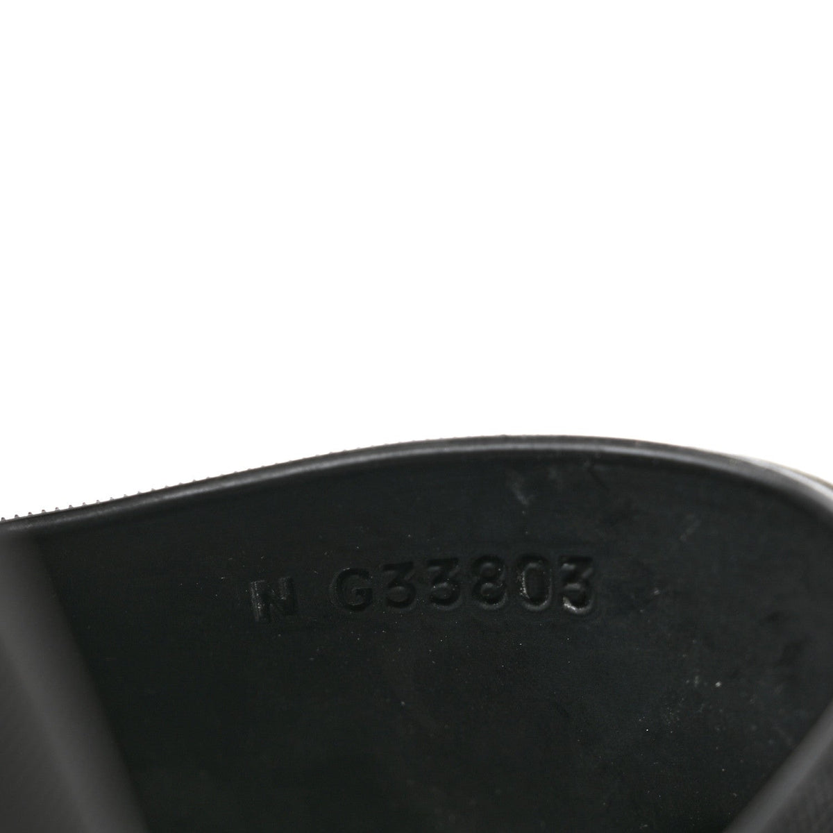 Thermoplastic PVC Camellia Mule Sandals 37 Black