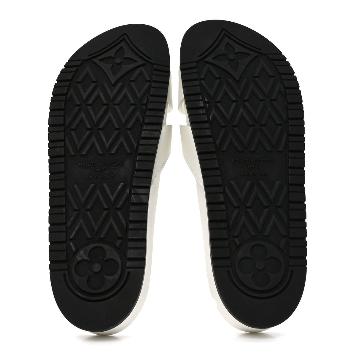 Calfskin LV Isola Sandals 40 White