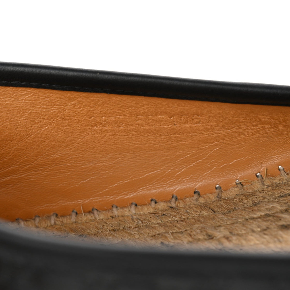 Microguccissima Signature Espadrilles 38.5 Black