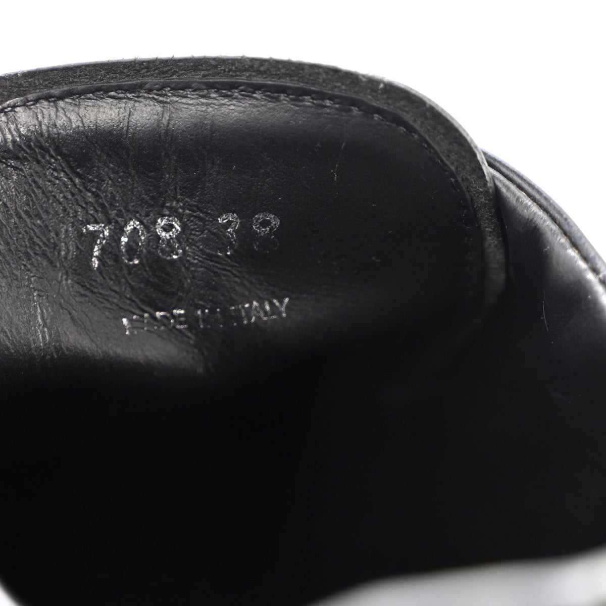 Spazzolato Rois Monolith 55mm Derby Loafers 38 Black