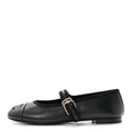 Lambskin Mary Jane Flats 35.5 Black