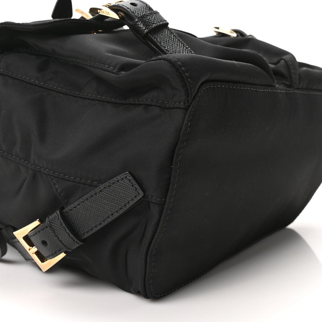 Re-Nylon Saffiano Re-Edition 1978 Small Backpack Black