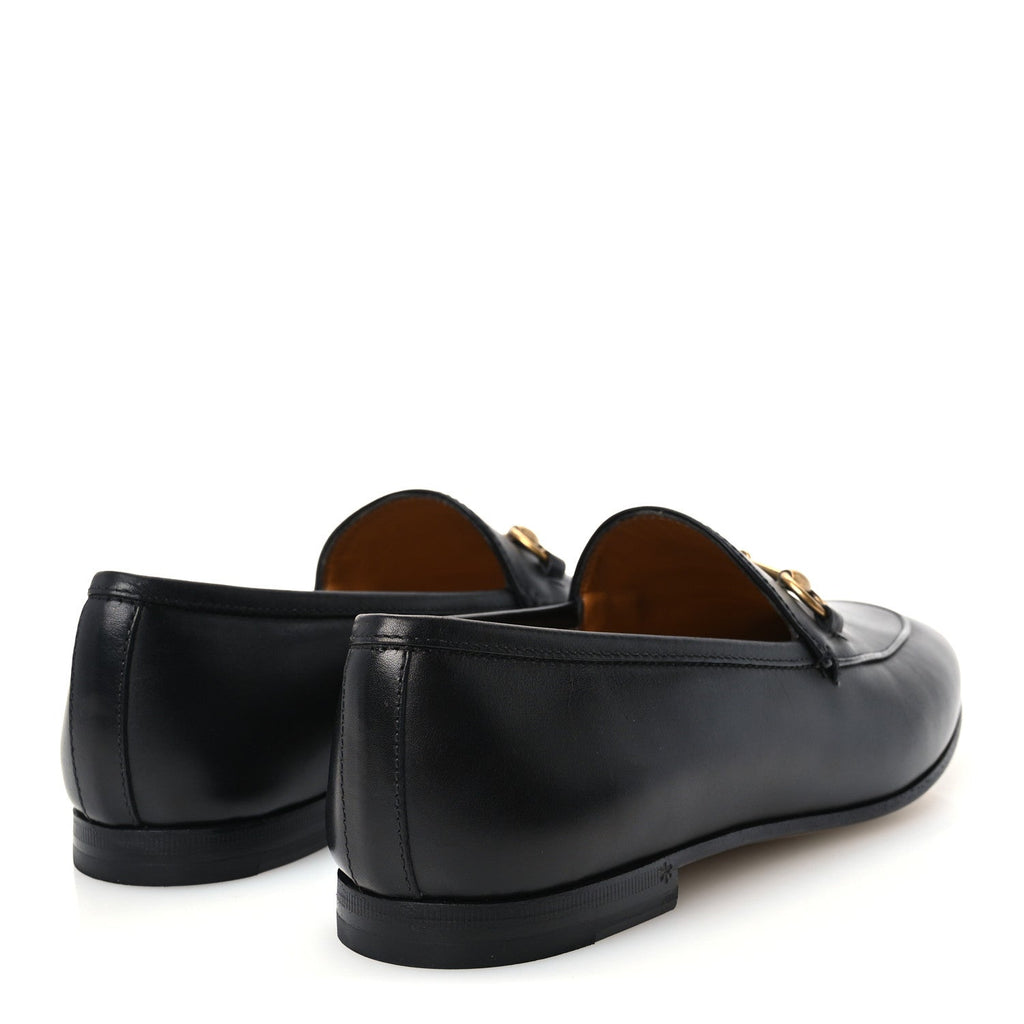 Calfskin Womens Jordaan Loafers 38.5 Black