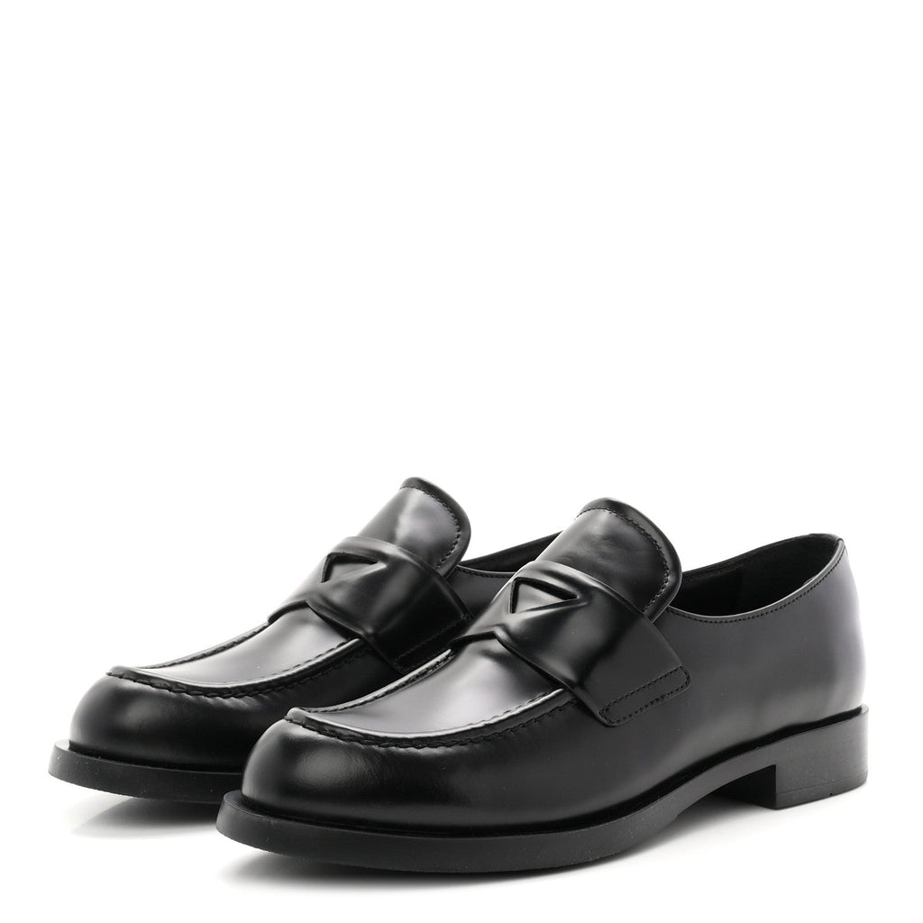 Spazzolato Loafers 40.5 Black