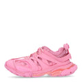 Mesh Nylon Womens Track Sneakers 40 Pink