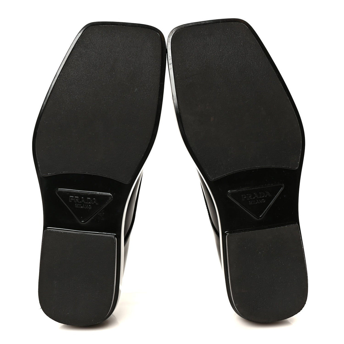 Spazzolato Square Toe Lace Up Derby 9 Black