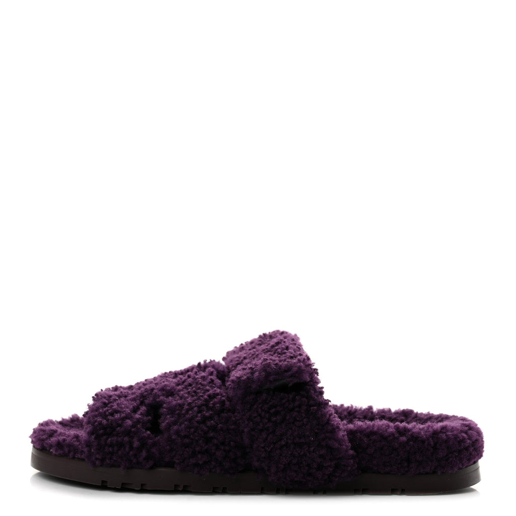 Woolskin Womens Chypre Sandals 36 Violet Fonce
