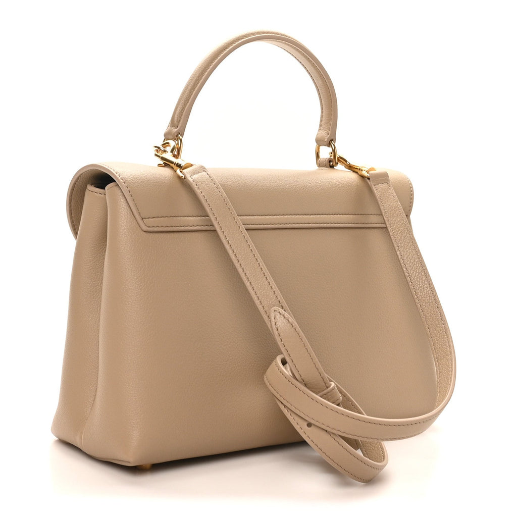 Supple Grained Calfskin Medium Nino Safari