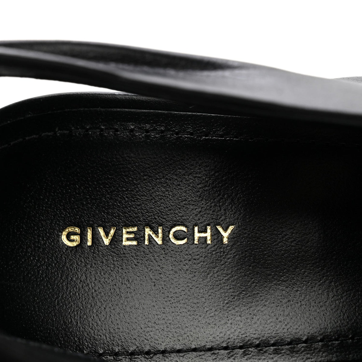 Calfskin Beauw Slingback Pumps  36.5 Black