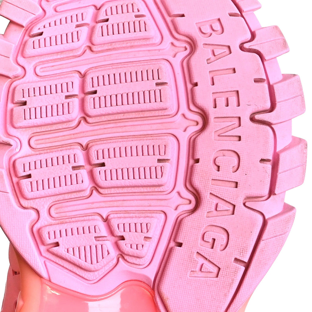 Mesh Nylon Womens Track Sneakers 40 Pink