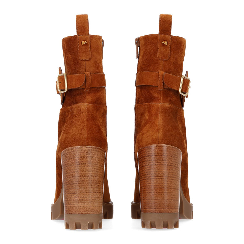 Veau Velours Dianouchette Lug Chelsea 100 Boots 40.5 Toscan