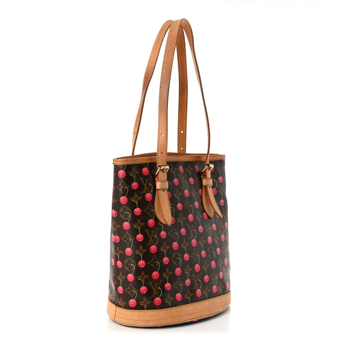 Monogram Cerises Bucket Bag