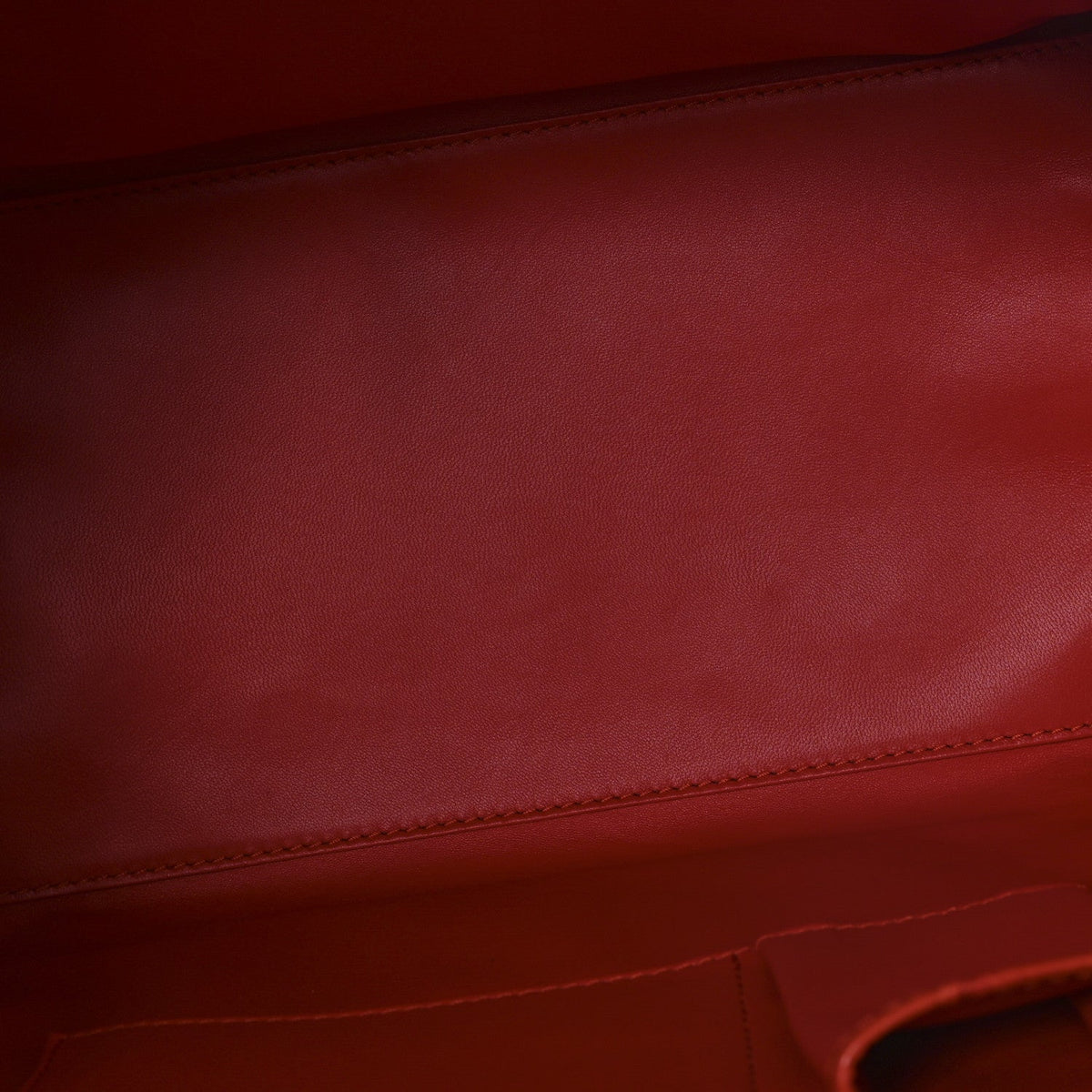 Crocodile Mini Luggage Vermillion