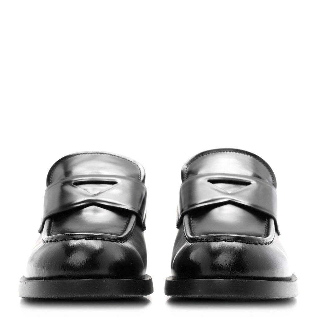 Spazzolato Loafers 38.5 Black
