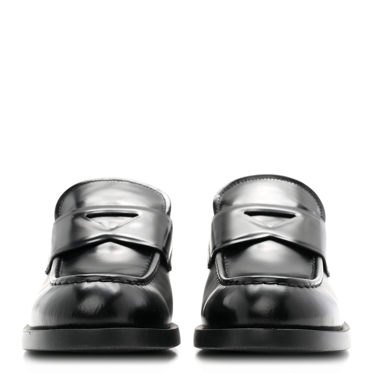 Spazzolato Loafers 38.5 Black