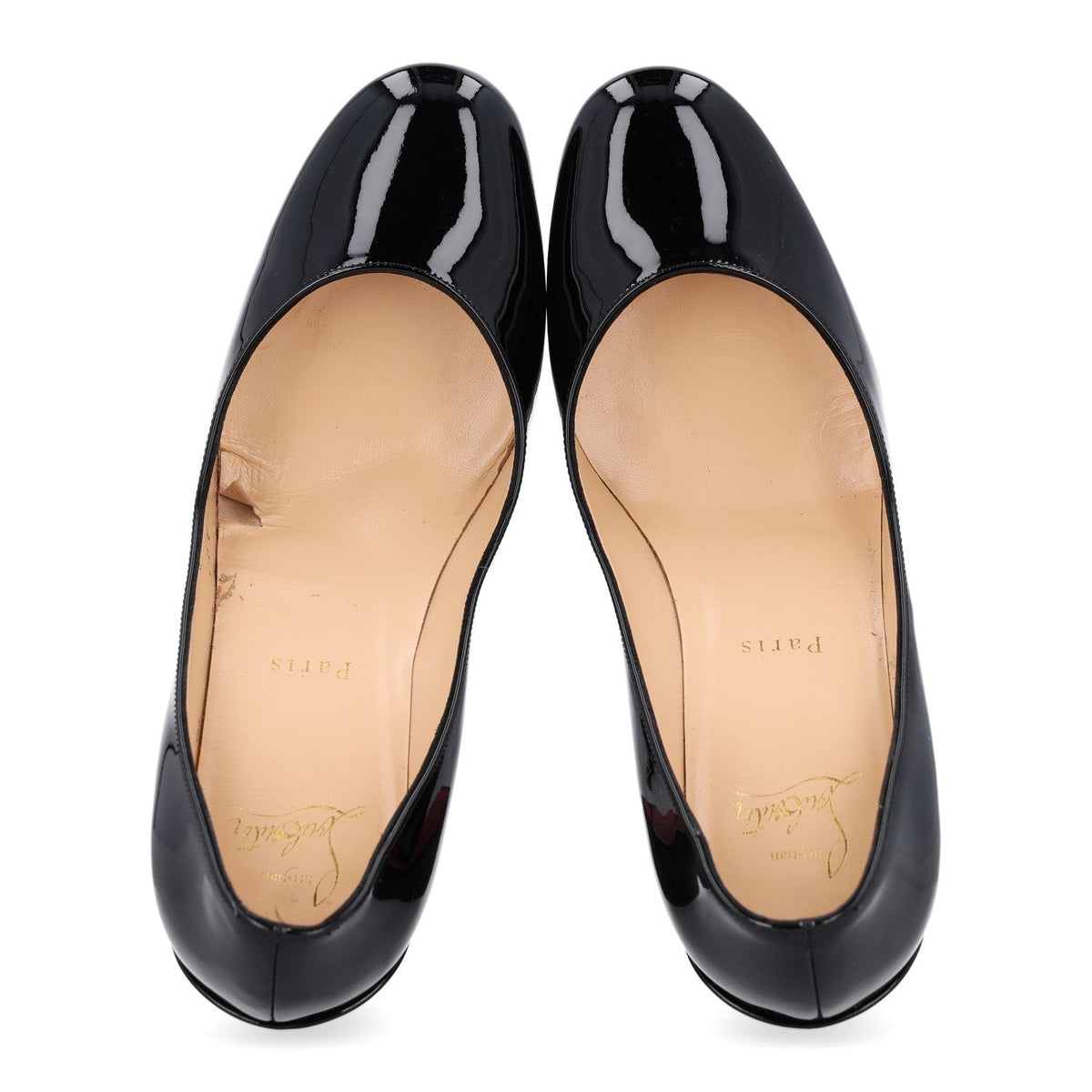 Patent Calfskin Miss Sab 85 Pumps 38 Black