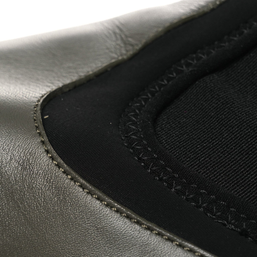 Calfskin Beaubourg Ankle Boots 39 Black Green