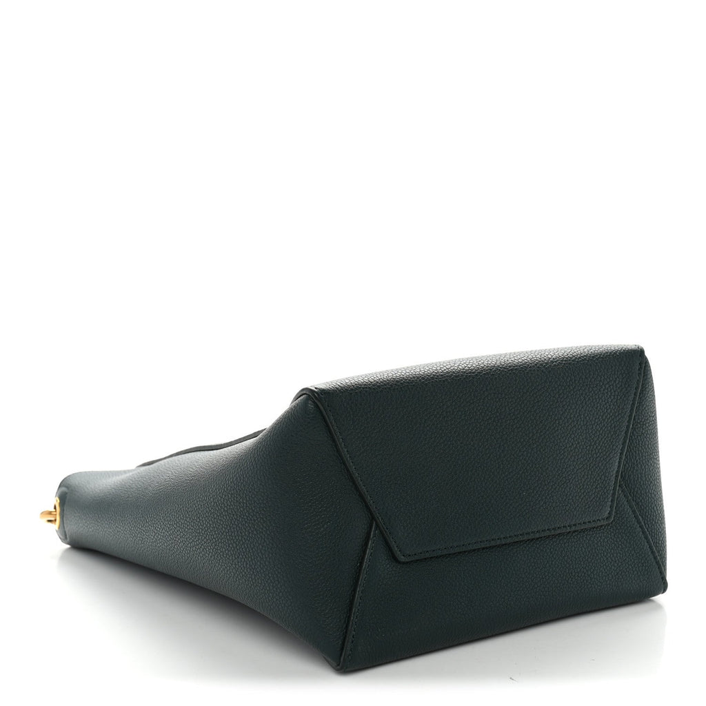 Soft Grained Calfskin Small Sangle Bucket Bag Amazone