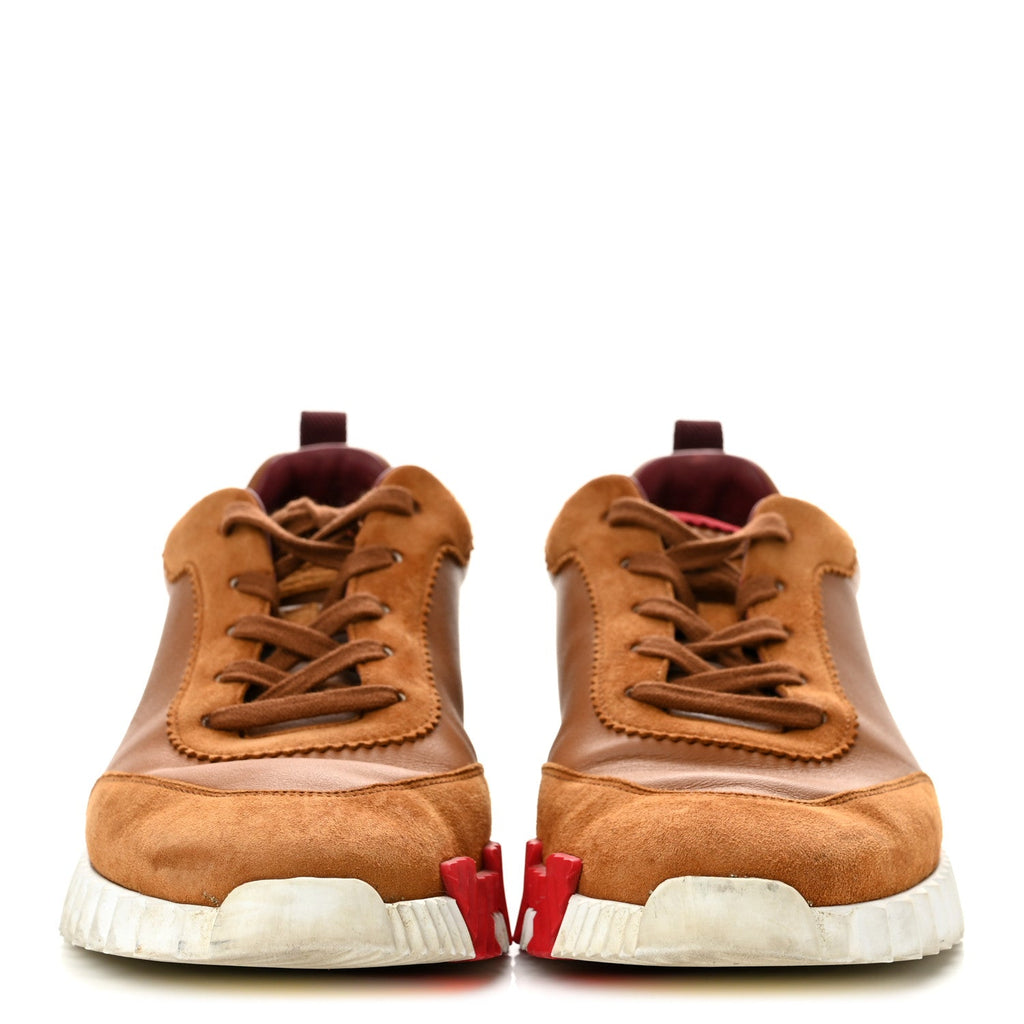 Sport Goatskin Suede Goatskin Mens Bouncing Sneakers 41 Naturel Multicolor