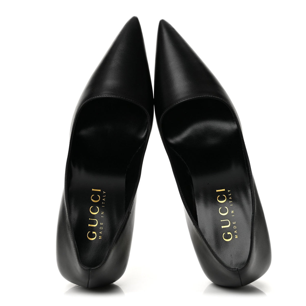 Calfskin Bombshell Pumps 37 Black
