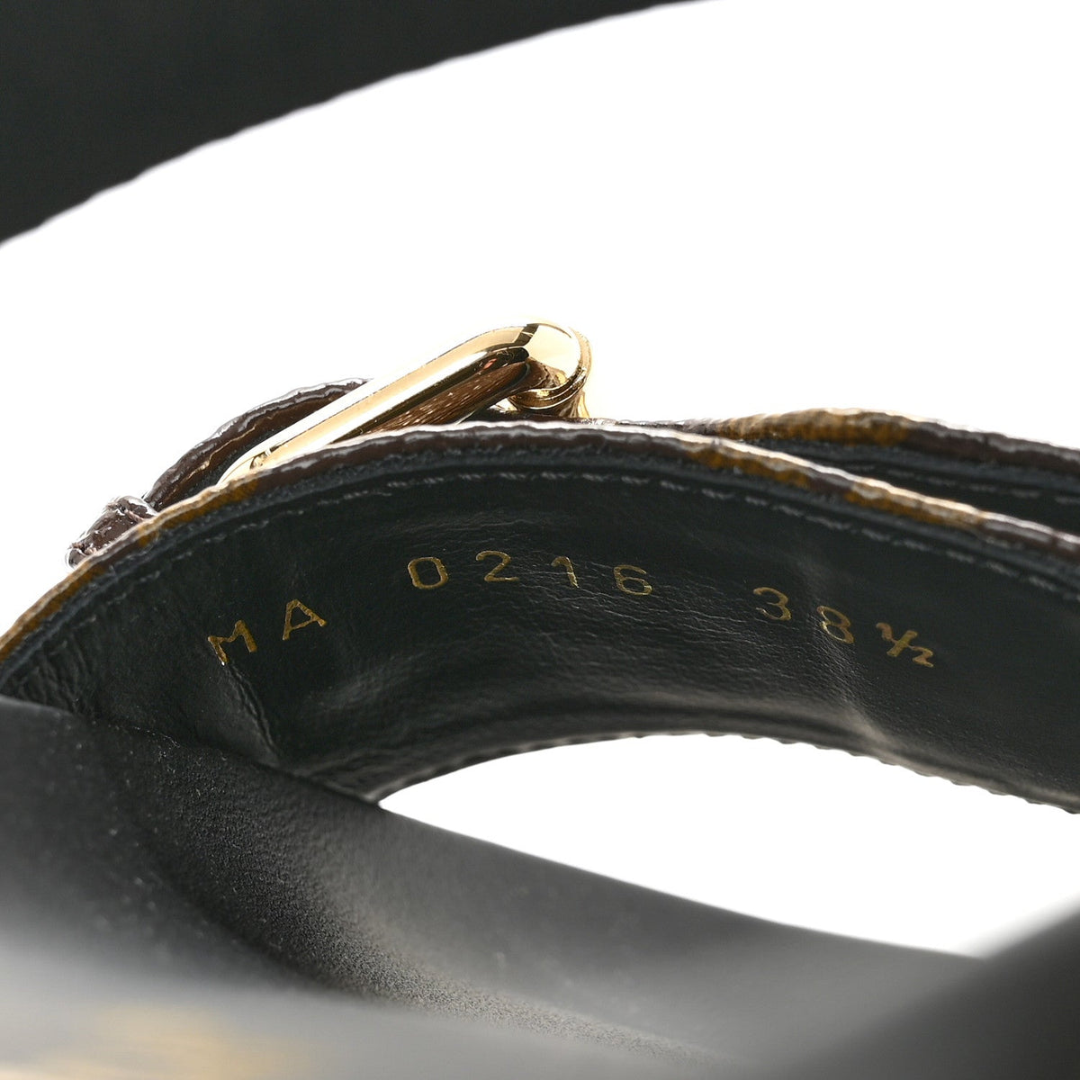 Monogram Bom Dia Mule Sandals 38.5 Black