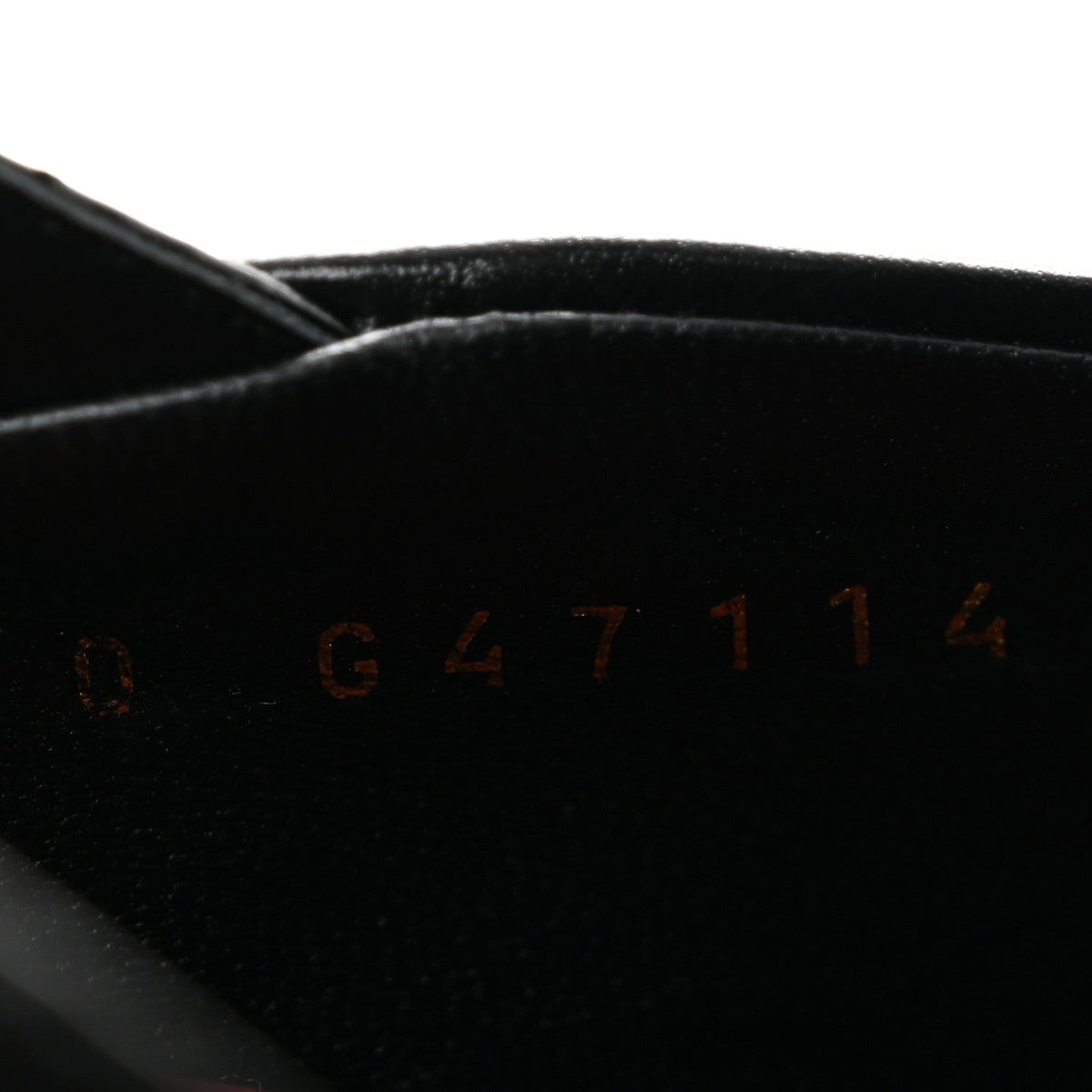 Glazed Calfskin CC Slingback Flats 39 Black