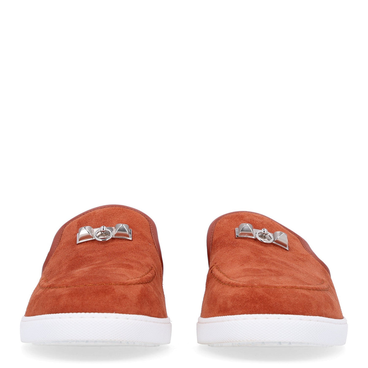 Suede Goatskin Nappa Jour Loafers 39 Gold