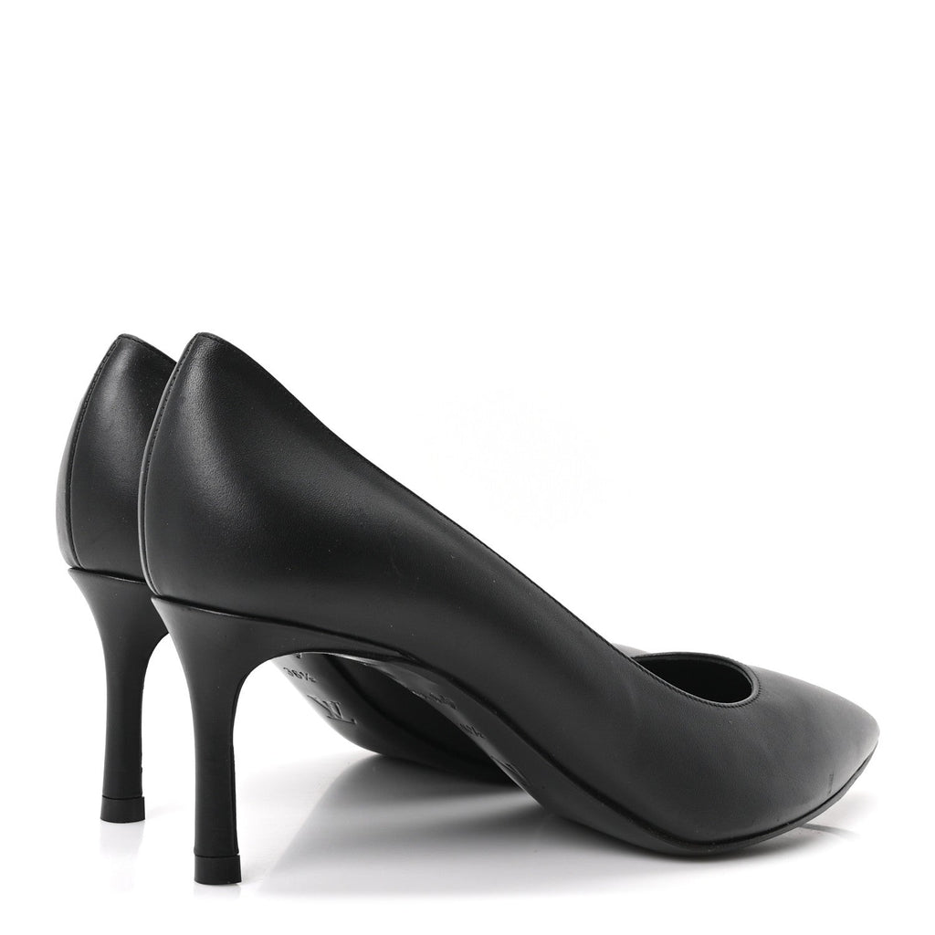 Calfskin Cherie Pumps 37.5 Black