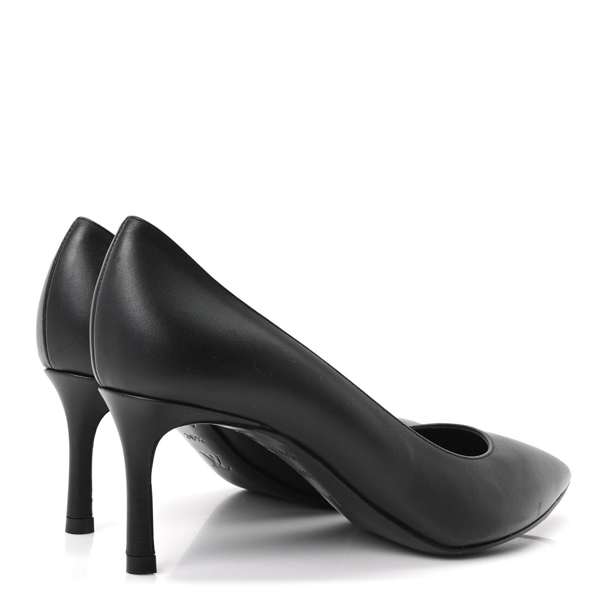 Calfskin Cherie Pumps 37.5 Black