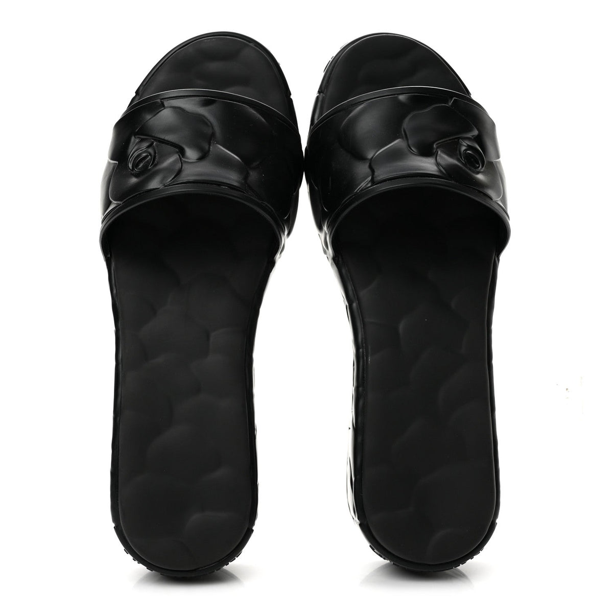 Rubber Atelier 03 Rose Edition 25/40mm Platform Slide Sandals 38 Black