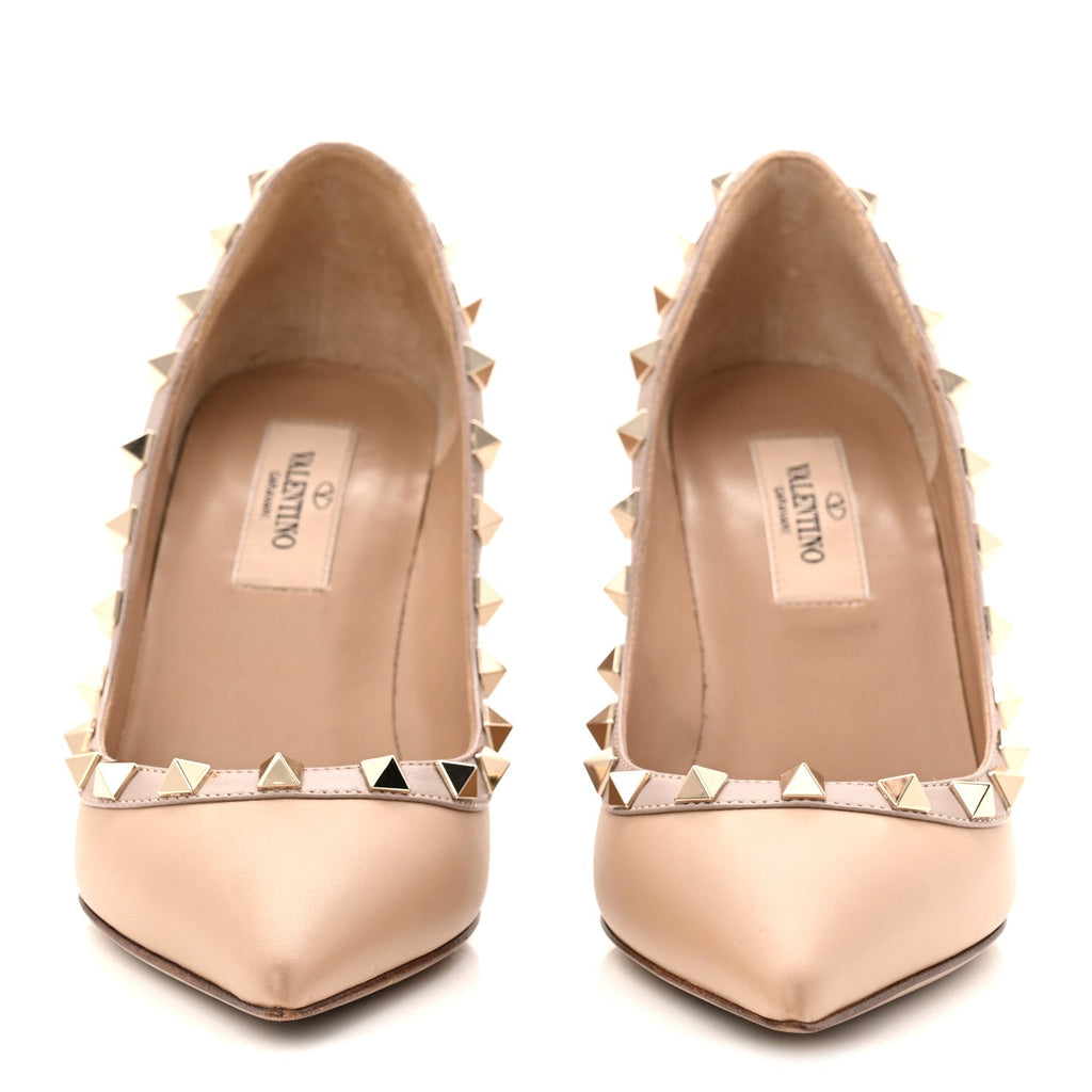 Nappa Rockstud 100mm Pumps 35 Poudre