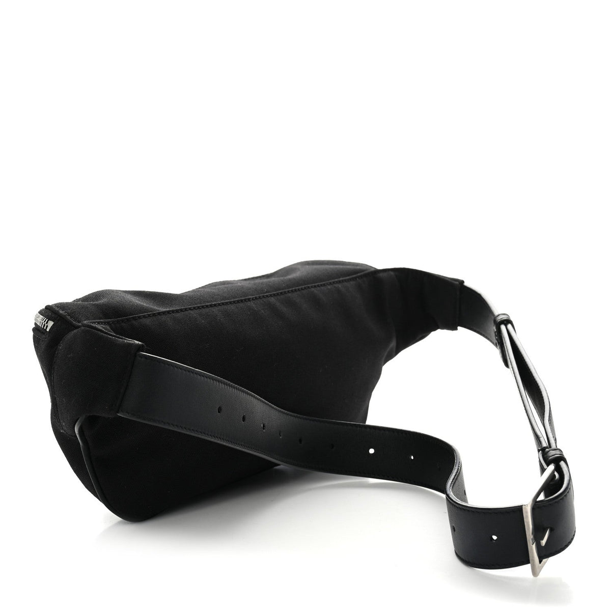 Canvas Monogram Belt Bag Black