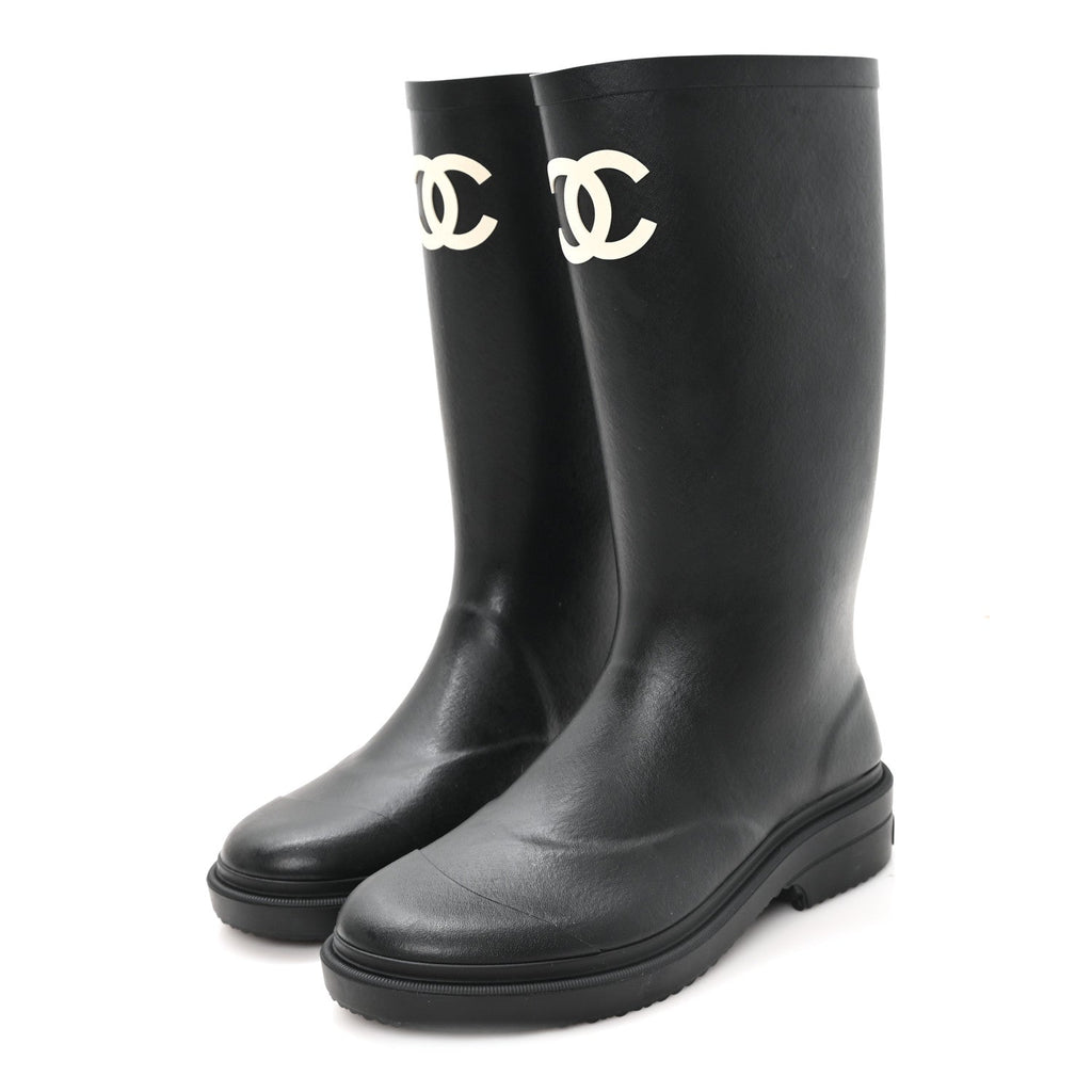 Caoutchouk CC High Boots 37 Black