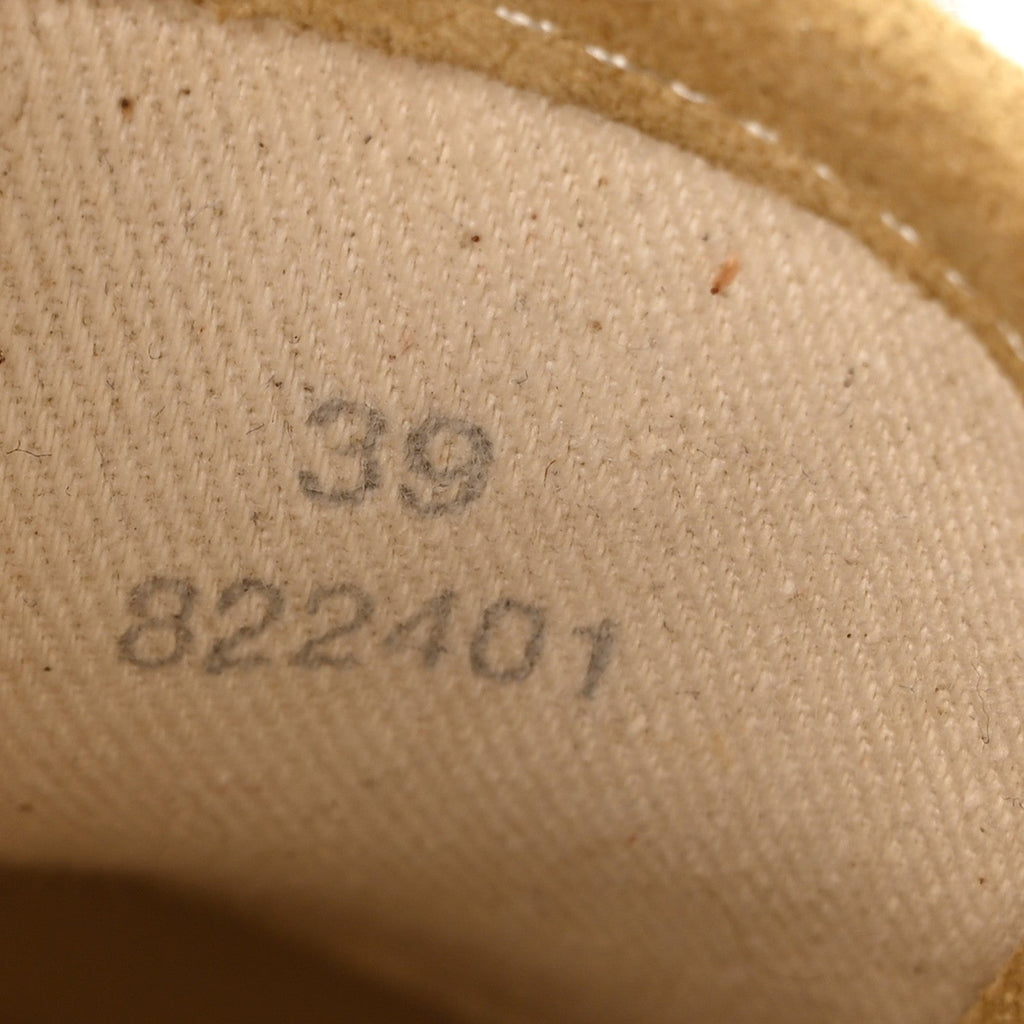 X PAULA's IBIZA Brushed Suede Rubber Terra Vulca Sneakers 39 Gold