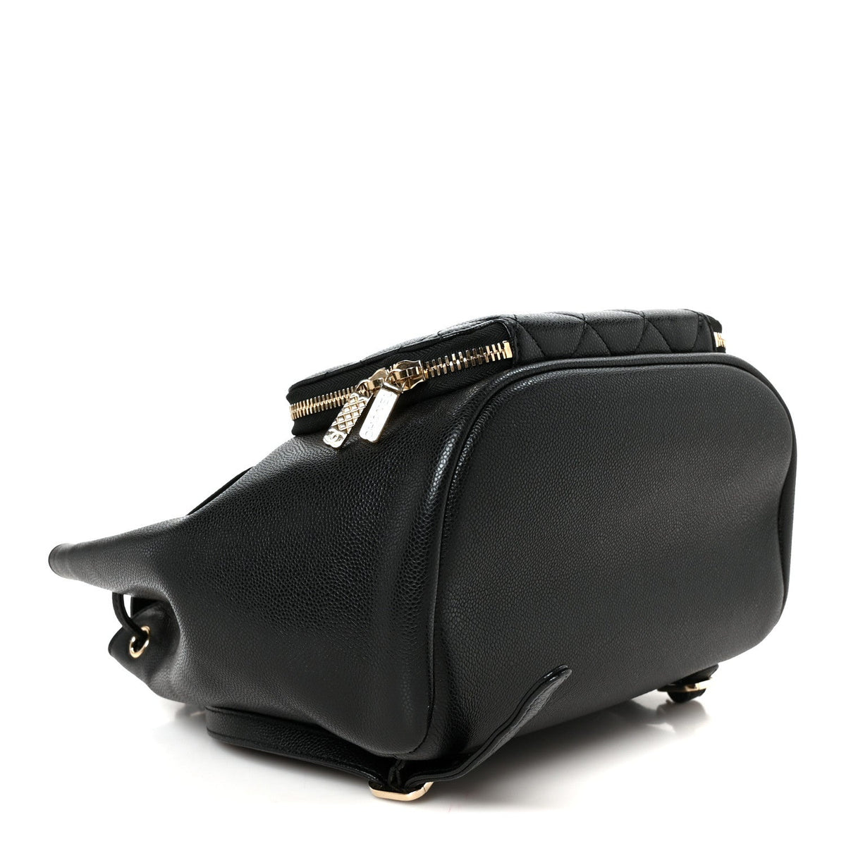 Caviar Quilted Business Affinity Backpack Black
