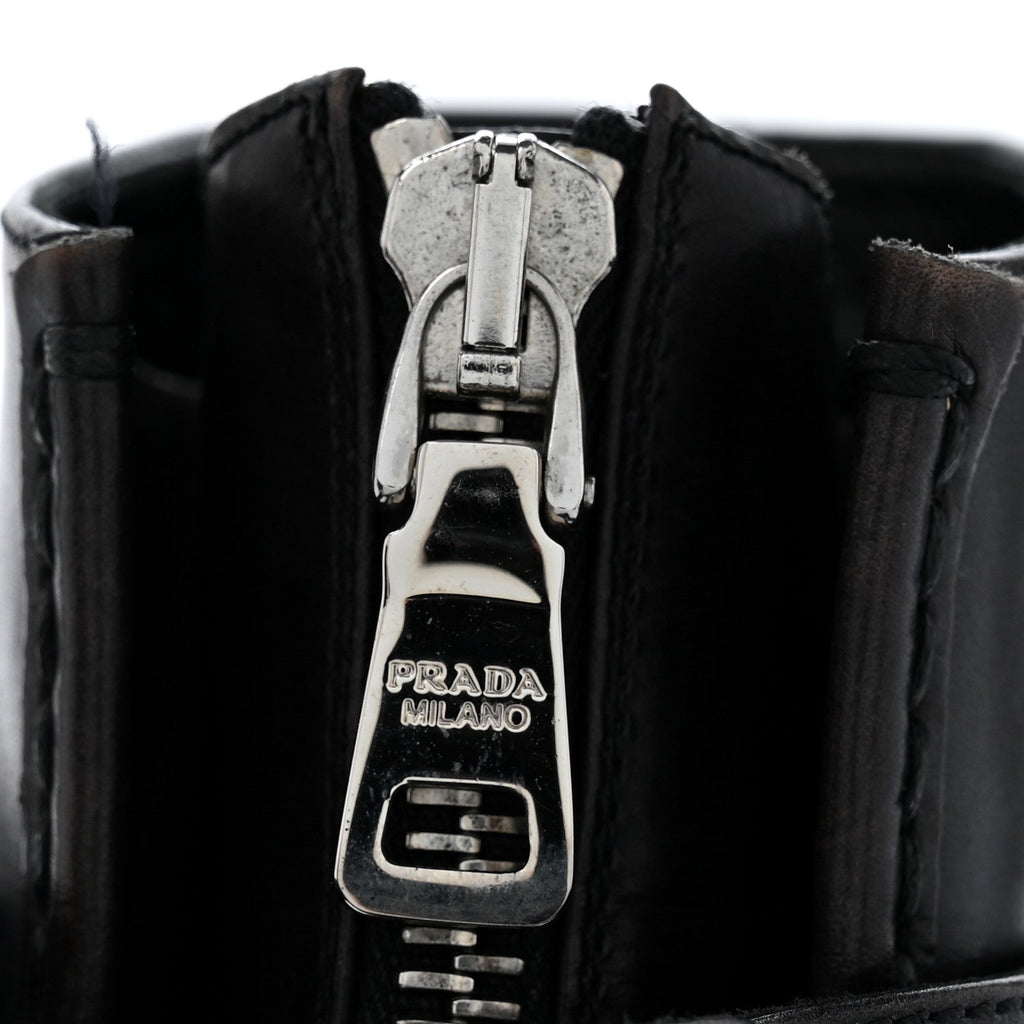 Spazzolato Buckle 120mm Ankle Boots 35 Black