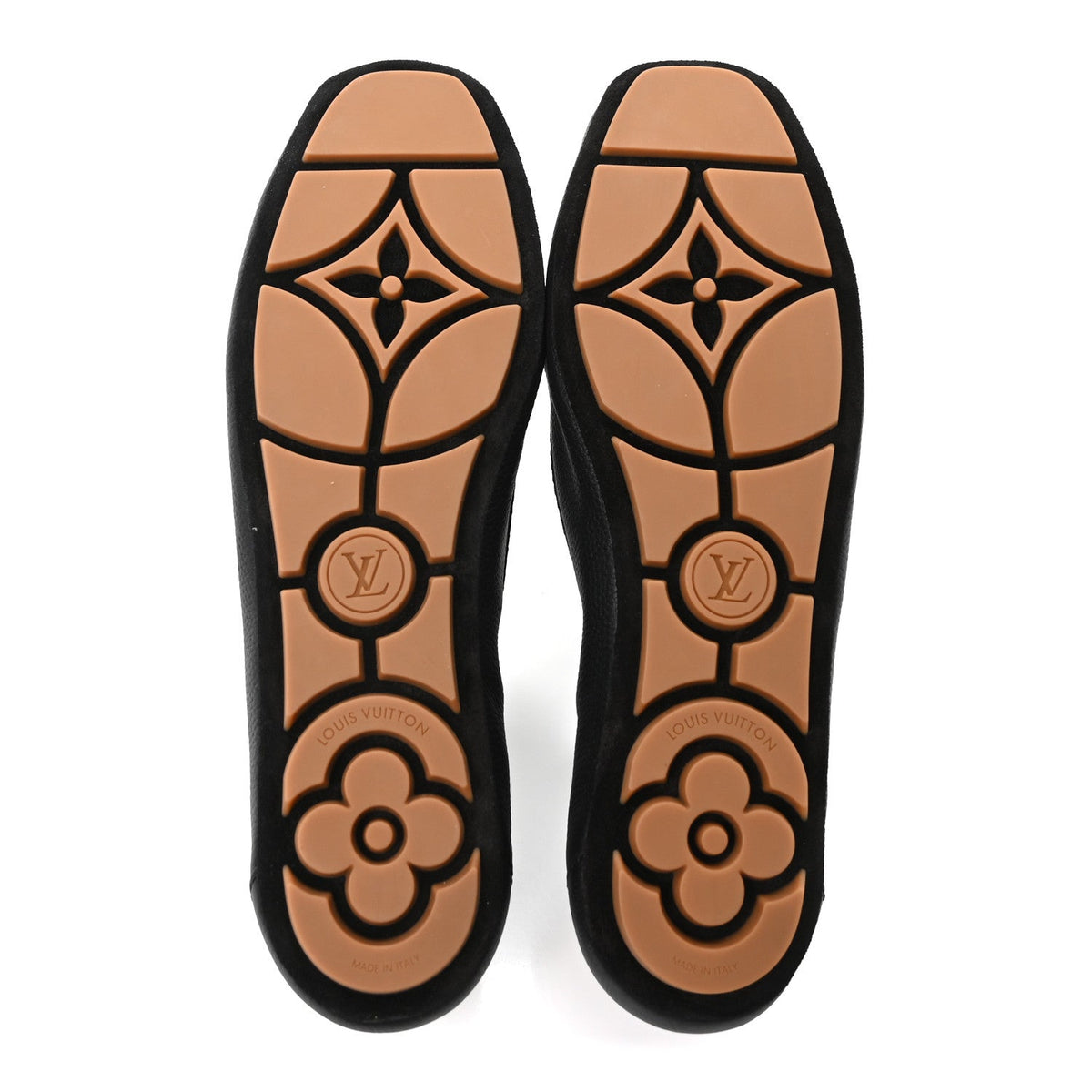 Grained Calfskin Flore Card Shoe 40 Black