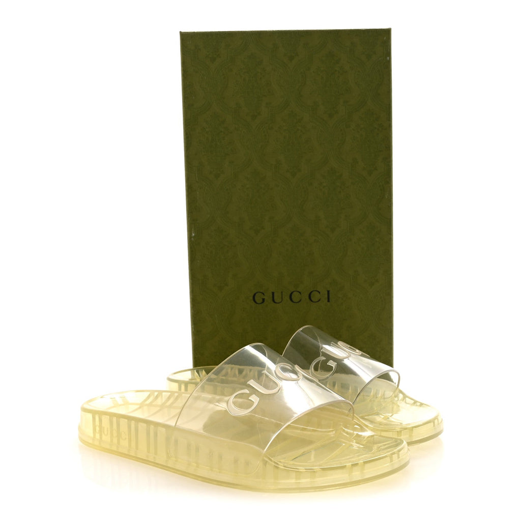 Rubber Mens Pursuit Slide Sandals 10 Transparent