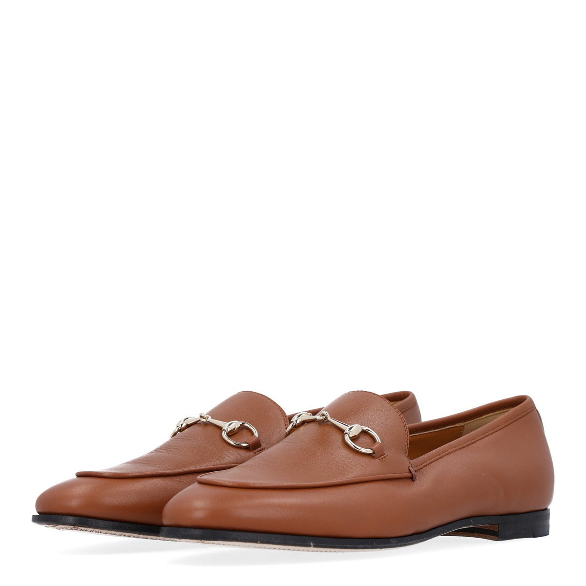 Calfskin Womens Jordaan Loafers 38.5 Sweet Chestnut