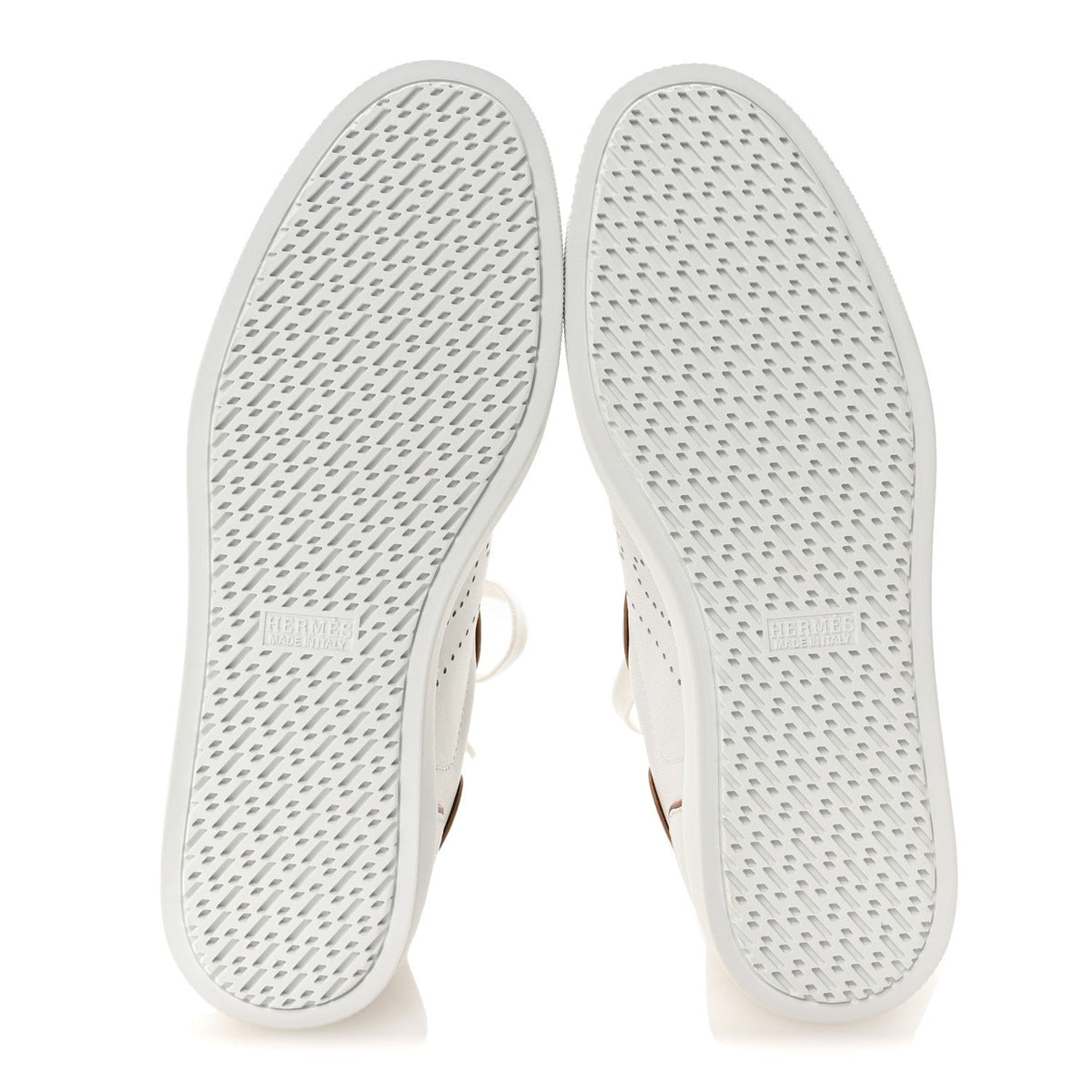 Sport Goatskin Calfskin Match Sneakers 37 White