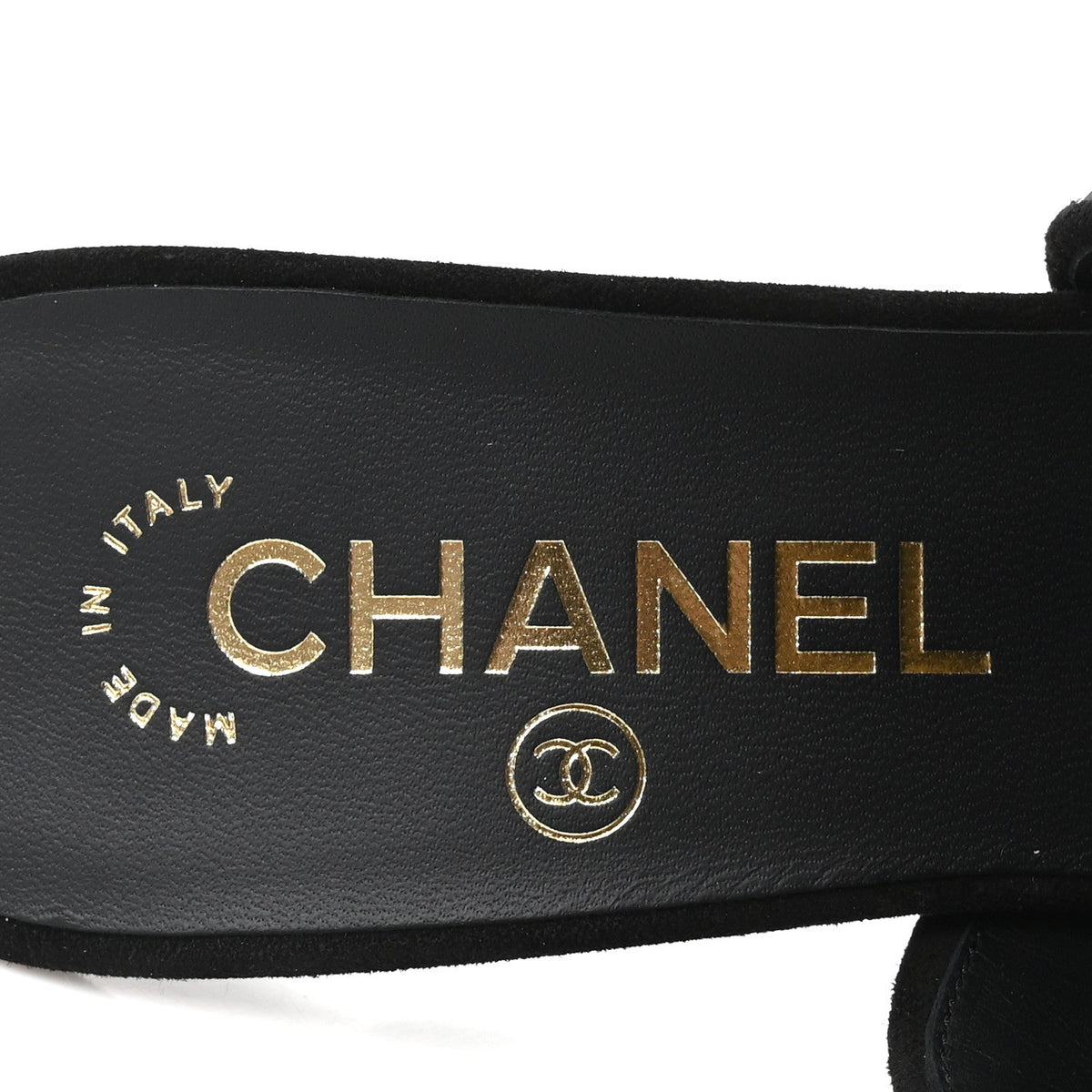 Crystal Strass CC Mules Sandals 36.5 Black