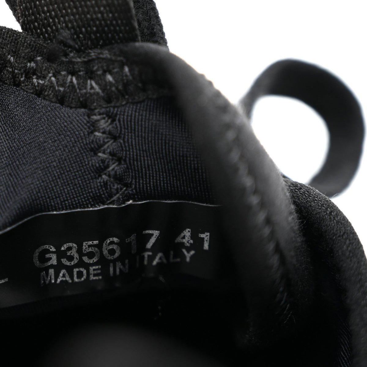 Velvet Calfskin Mixed Fibers CC Sneakers 41 Black