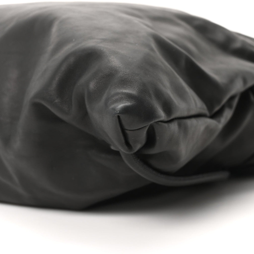 Nappa Puffy Backpack Black