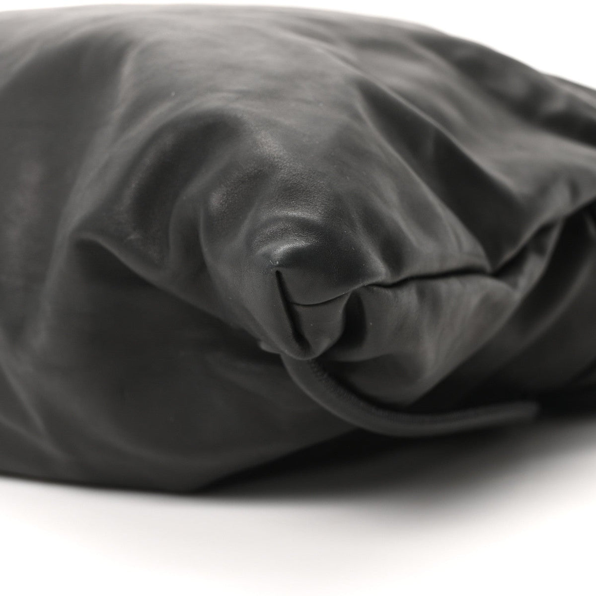 Nappa Puffy Backpack Black